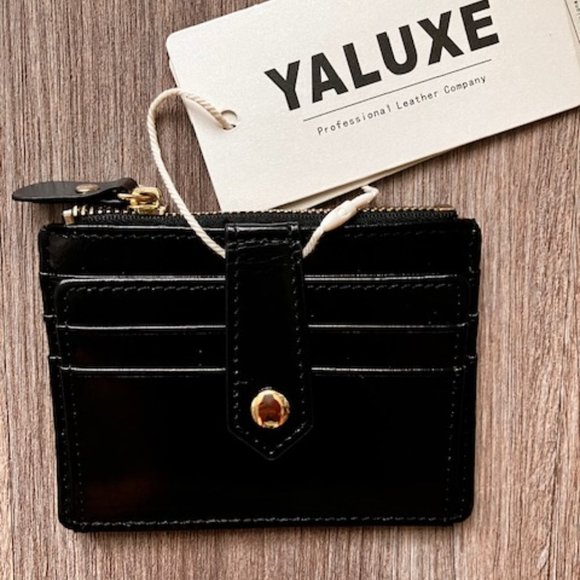 Yaluxe Women's Credit Card ID Mini Wallet  NEW with tags - Picture 3 of 6